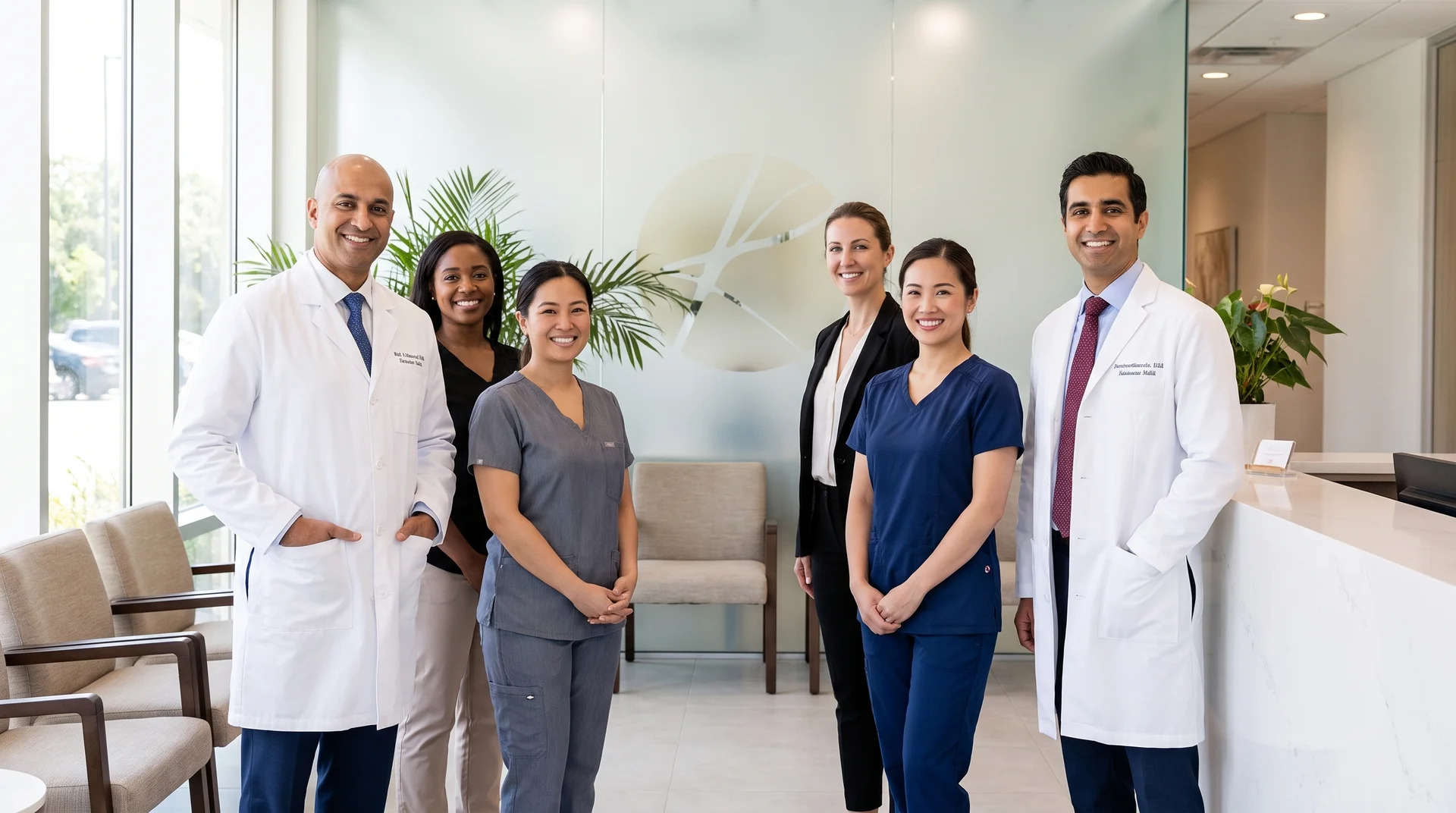 Team der RPC Clinic in der Praxis in Oberursel